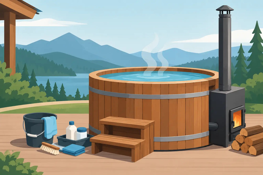 Wood Fired Hot Tub Maintenance That Holds Up