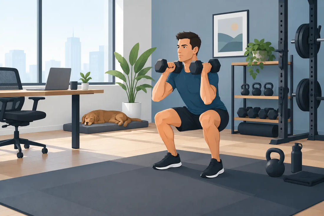 Home Gym for Remote Workers Who Train Hard