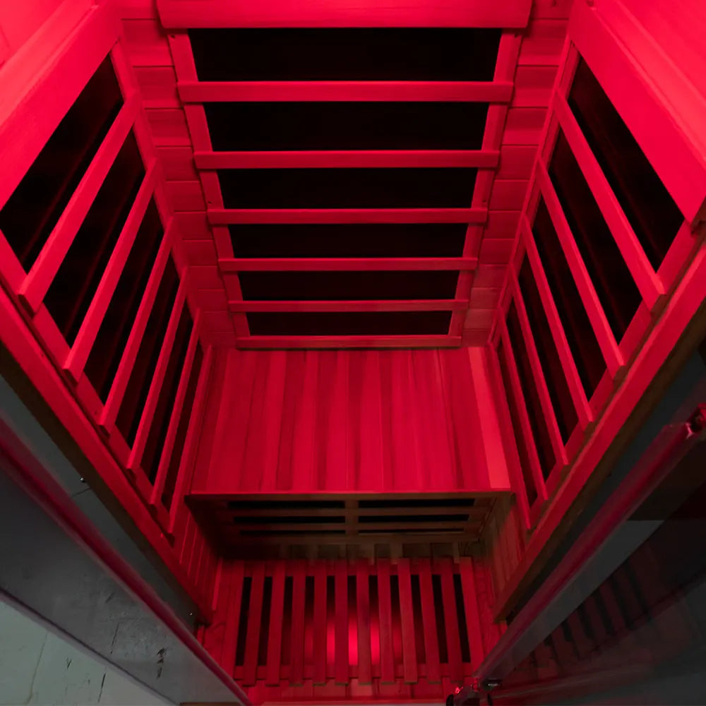SR01 1 Person Red Cedar Far Infrared Sauna