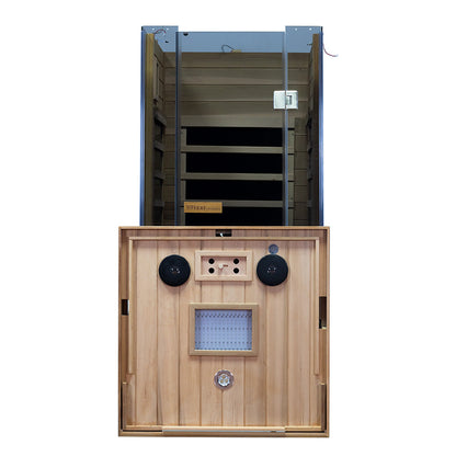 SR01 1 Person Red Cedar Far Infrared Sauna