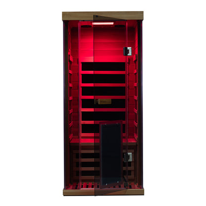 SR01 1 Person Red Cedar Far Infrared Sauna