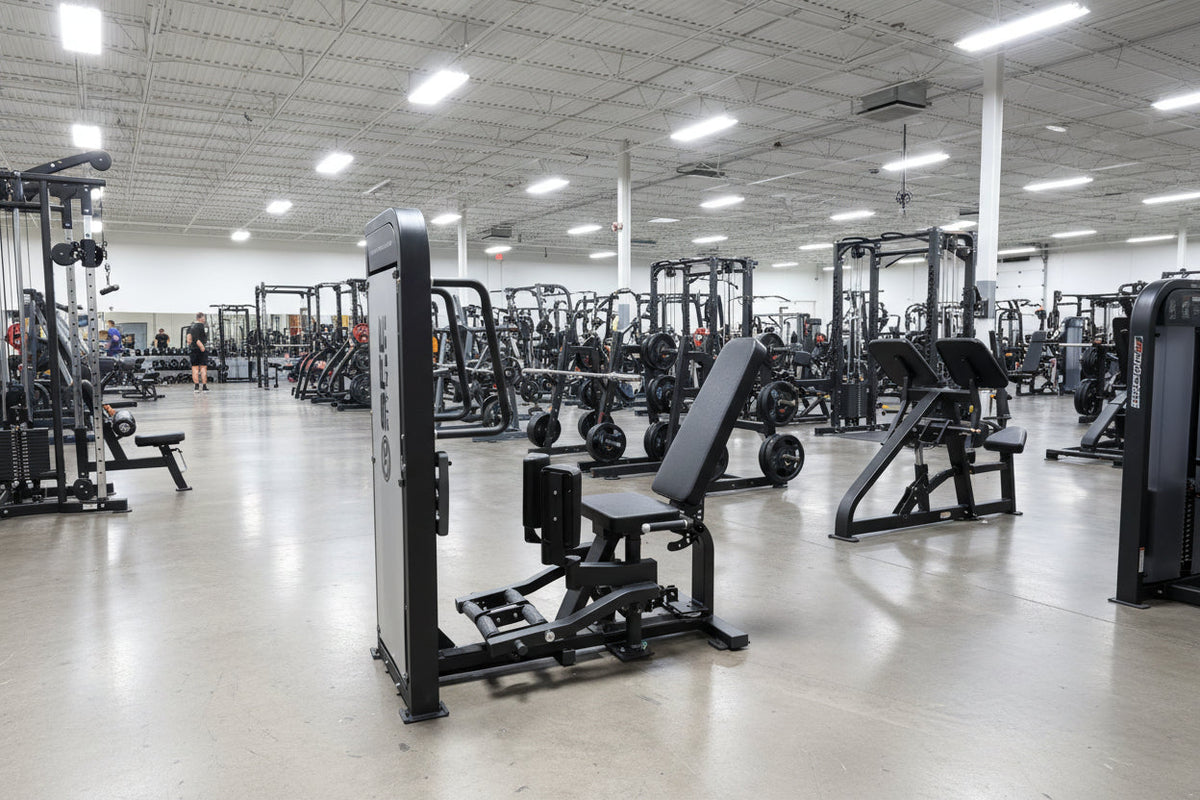 Selectorized Hip Abductor & Adductor Machine w/ 250lb weight stack (New)