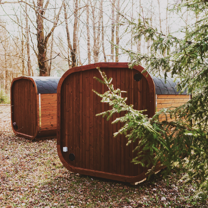 Mande MW20 Outdoor ThermoWood Sauna – Premium Backyard Relaxation by Patio Elegance