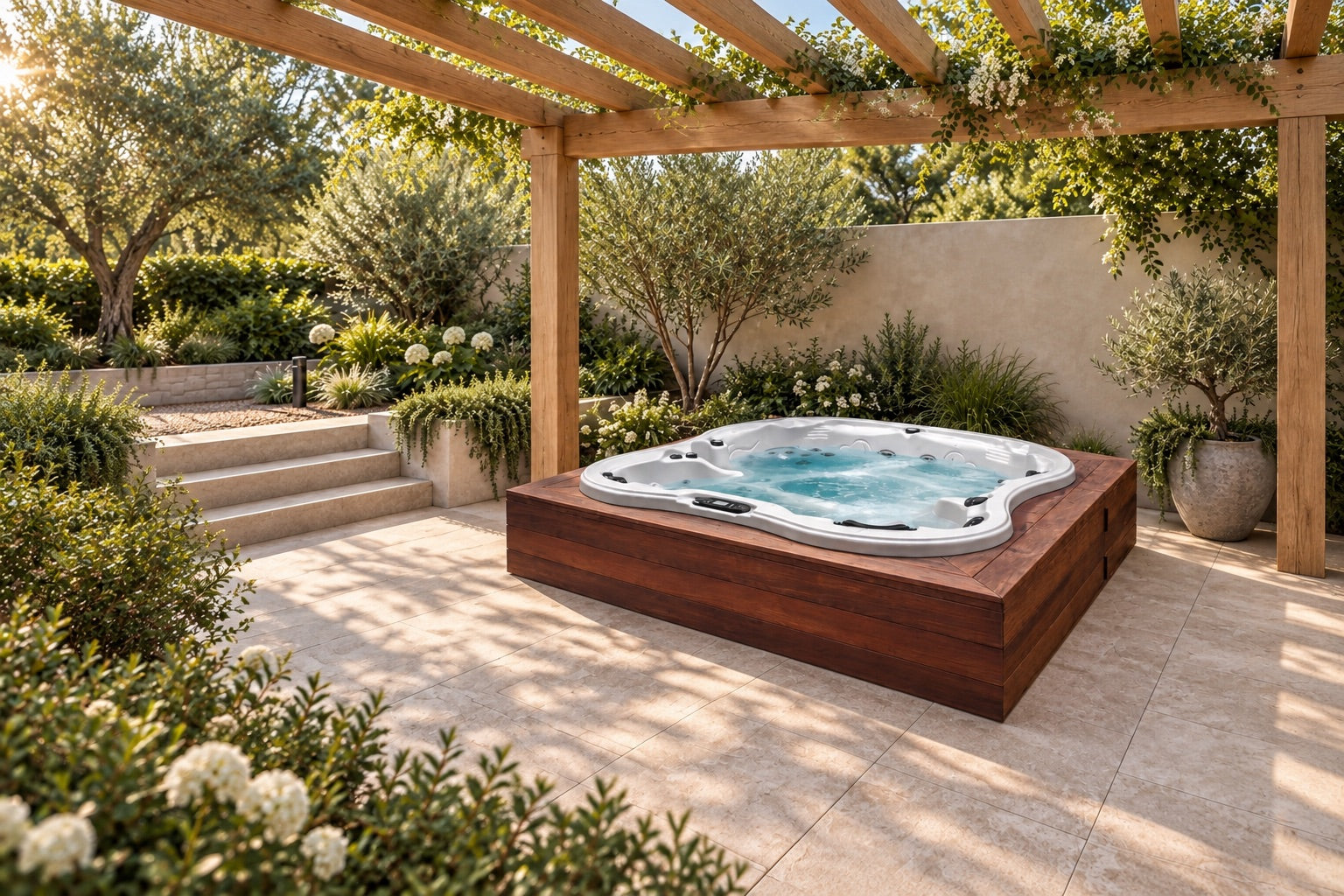 Hot Tubs in a home wellness setting